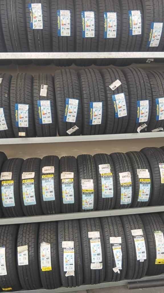 pneus novos instalação à domicilio